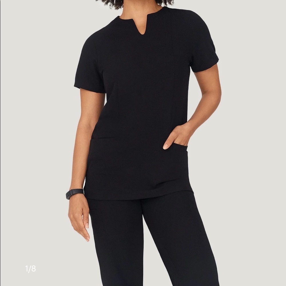 MANDALA Black Scrub Set